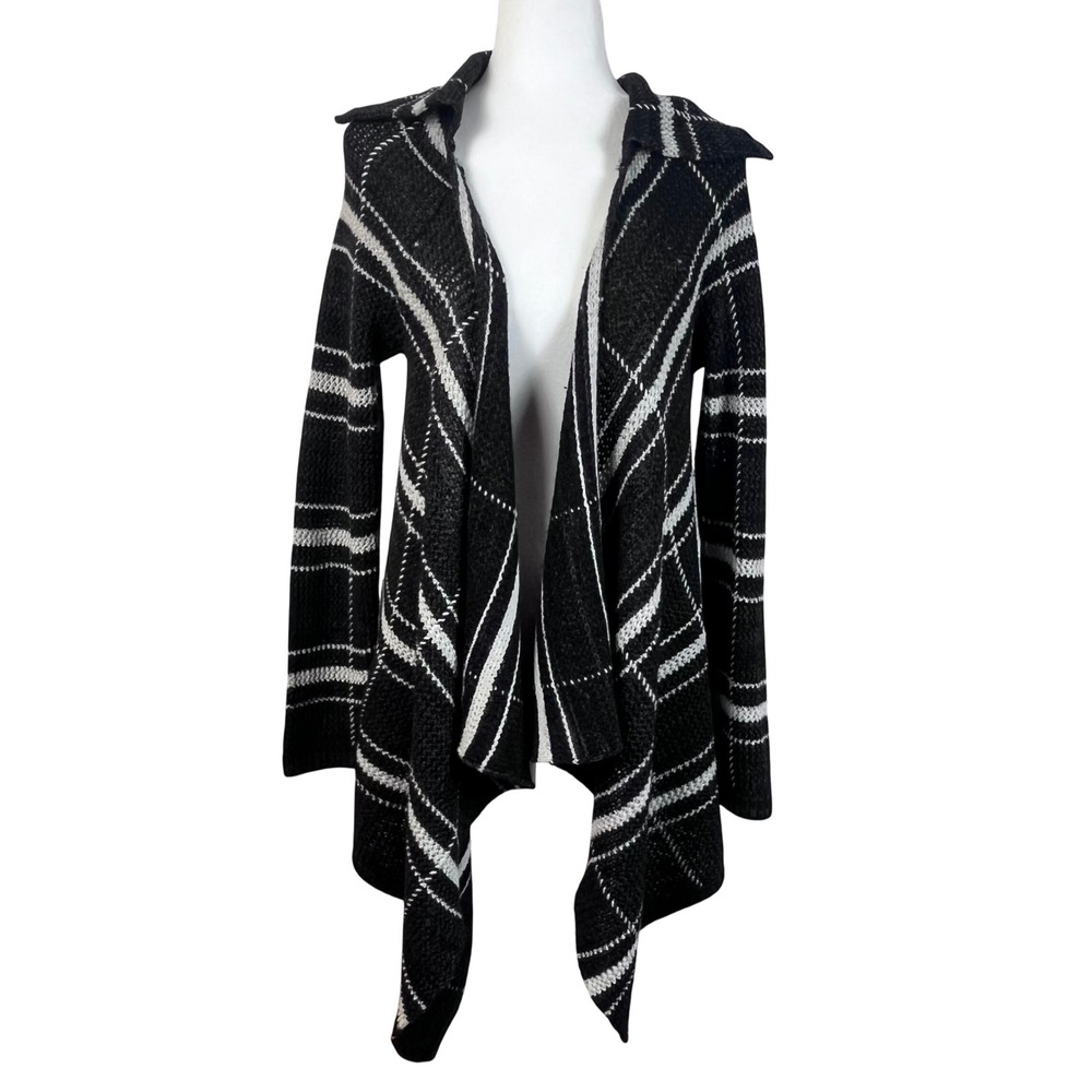 Coldwater Creek Wool Blend Open Front Cardigan‎ Sweater M (10-12) (B710)